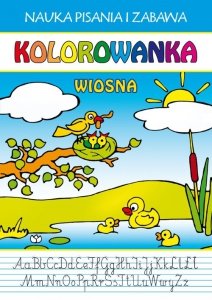 Kolorowanka Wiosna
