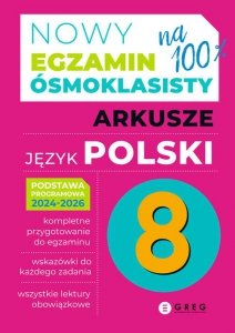 Nowy Egzamin ósmoklasisty Arkusze język polski 2024-2026