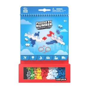 Plus-Plus Puzzle By Number Activity Pad Transport