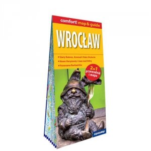 Wrocław laminowany map&guide 2w1: przewodnik i mapa