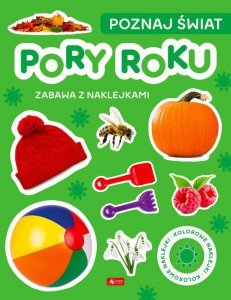 Poznaj świat Zabawa z naklejkami Pory roku