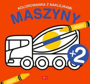 Maszyny Kolorowanka z naklejkami
