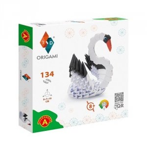 Origami 3D Łabędź
