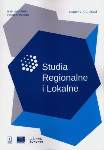 Studia Regionalne i Lokalne 2 ( 92) 2023