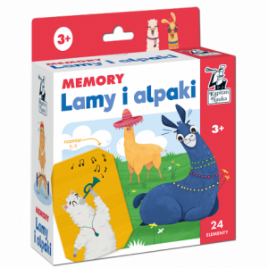 Gra Memory Lamy i alpaki Kapitan Nauka