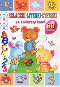 Szlaczki, literki, cyferki ze zwierzątkami