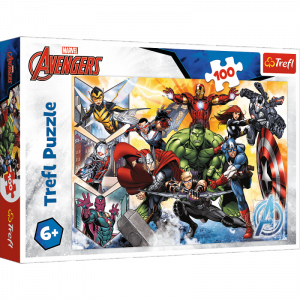 Puzzle 100 Siła Avengersów Disney Marvel The Avengers 16431