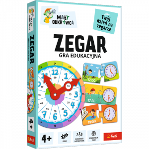 Gra Zegar Mały odkrywca Rodzina Treflików 02809