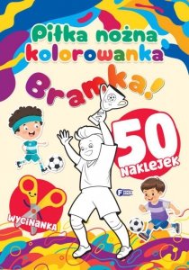 Piłka nożna. Kolorowanka