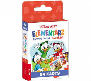 Disney Uczy Karty do elementarza Tworzę zdania i czytam UEK-9301