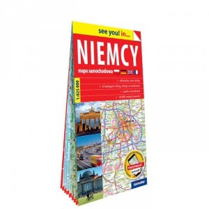 Niemcy mapa samochodowa 1:750 000 papier 2023