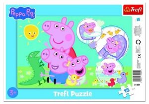 PUZZLE 15 Ramkowe Najmilsza świnka Peppa Pig 31434
