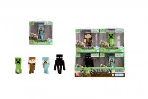 Minecraft metalowa figurka 6,5 cm 1szt.mix
