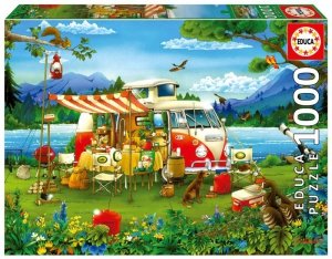Puzzle 1000 Wakacje z kamperem 112795