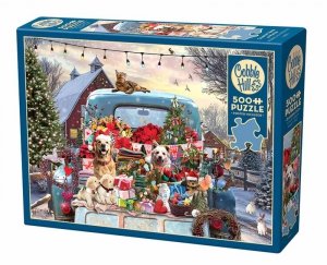 Puzzle 500 Zimowa przejażdżka 113769