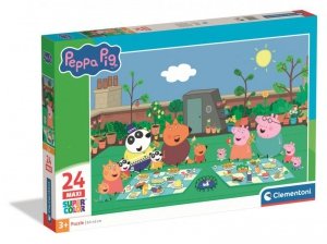 Puzzle 24 Maxi Super kolor Peppa Pig 24834