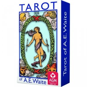 Karty Tarot A.E. Waite Mini Blue Edition