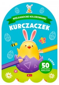 Kurczaczek. Wielkanocne kolorowanki