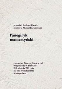 Panegiryk mamertyński