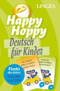 Happy Hoppy Deutsch fur Kinder. Fiszki dla dzieci język niemiecki. Kolory i liczby