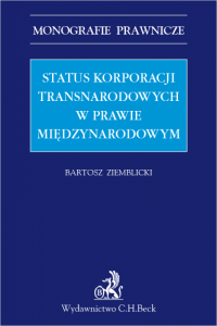 Status korporacji transnarodowych w prawie międzynarodowym