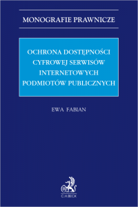 Ochrona dostępności cyfrowej serwisów internetowych podmiotów publicznych