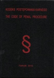 Kodeks postępowania karnego w dwóch wersjach językowych polskiej i angielskiej
