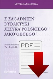 Z zagadnień dydaktyki języka polskiego jako obcego EBOOK