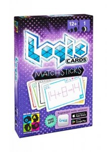 Logic cards. Matchsticks