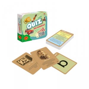Quiz. Kto pamięta? Kieszonkowa gra edukacyjna