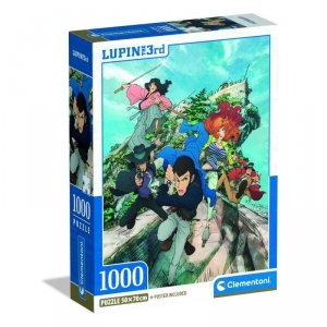 Puzzle 1000 elementów. Compact Lupin 3 III