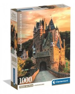 Puzzle 1000 elementów. Compact. Golden Hour at Eltz Castle
