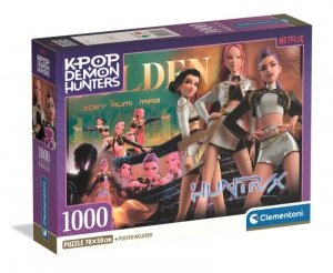Puzzle 1000 elementów. Compact. KPop Demon Hunters