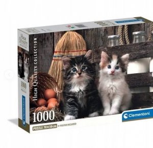 Puzzle 1000 elementów. Compact. Lovely Kittens