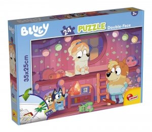 Lisciani. Puzzle Bluey dwustronne. 24 elementów