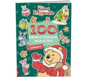 Kubuś i Przyjaciele. 100 Brokatowych Naklejek