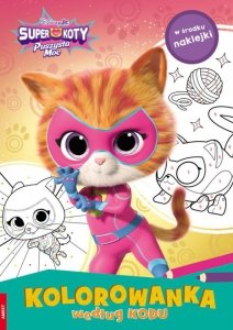 Disney SuperKoty. Kolorowanka według kodu