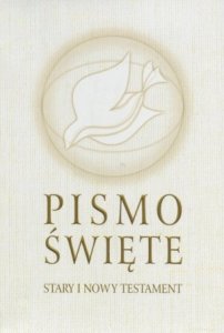 Pismo Święte Stary i Nowy Testament B5 (oprawa biała z obwolutą)