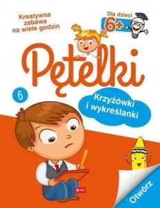 Pętelki. Krzyżówki i wykreślanki