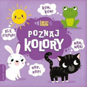 Książeczka kartonowa. Poznaj kolory