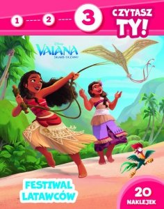 Festiwal latawców. Disney Vaiana. Skarb oceanu. 1, 2, 3, czytasz ty! Poziom 3