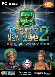 Skarby montezumy 2. The treasures of montezuma 2. Smart games. PC CD-ROM + 4 gry w wersji demo