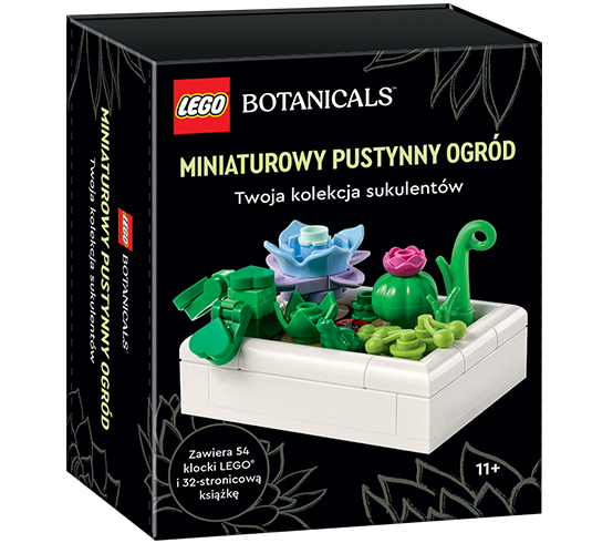 LEGO Botanicals. Miniaturowy pustynny ogród