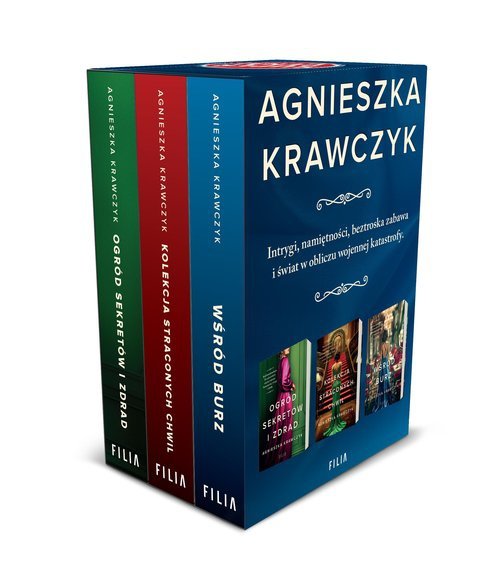 Wśród burz / Kolekcja straconych chwil / Ogród sekretów i zdrad