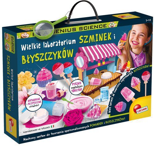 Wielkie laboratorium szminek i błyszczyków.