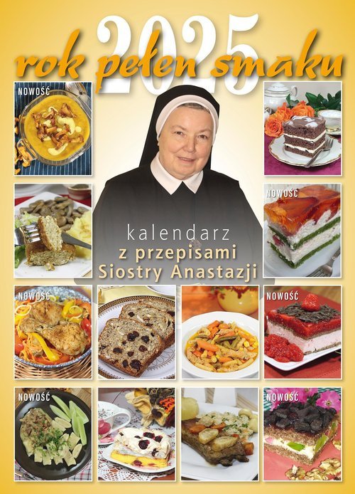 Kalendarz 2025 Rok pełen smaku