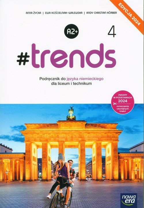 #Trends 4 Język niemiecki Podręcznik Edycja 2024