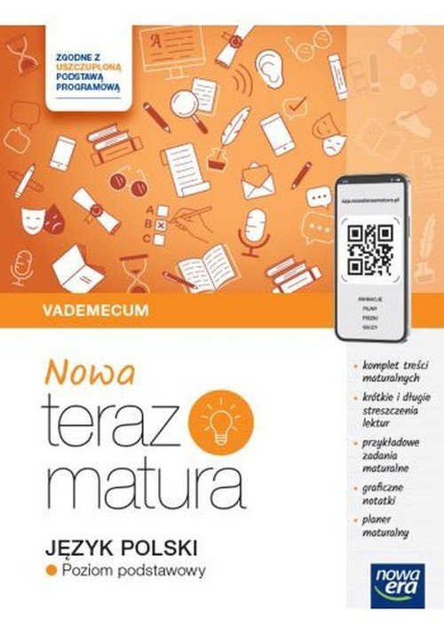 Nowa Teraz Matura Język polski Vademecum Poziom podstawowy