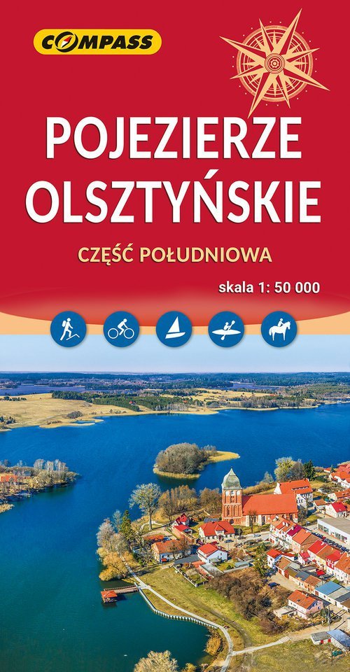 Pojezierze Olsztyńskie Część południowa 1:50 000
