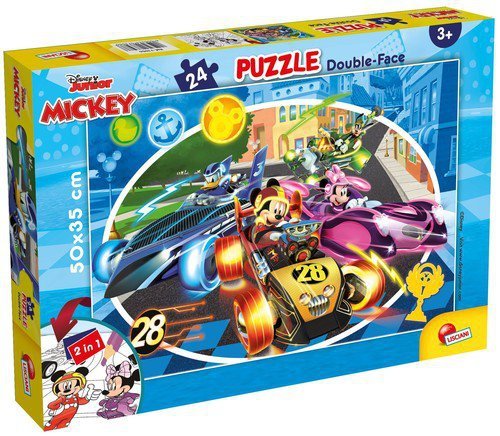 Puzzle dwustronne Myszka Miki 24